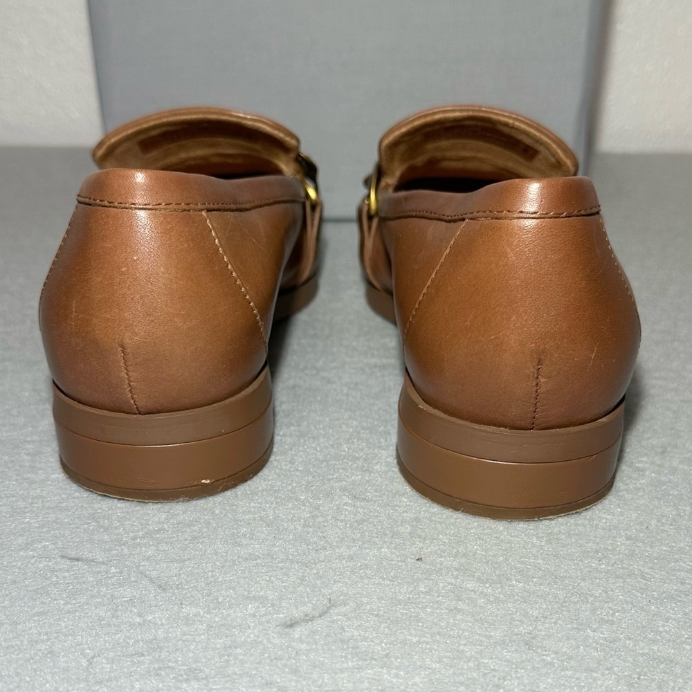 Vionic Mizelle Leather Chain Loafers - Picture 4 of 9